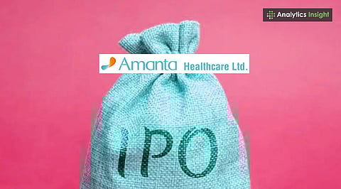 Amanta Healthcare IPO: Price Band, Lot Size, Subscription Dates & Key Details
