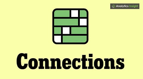 NYT Connections Hints and Answers for August 29, 2025