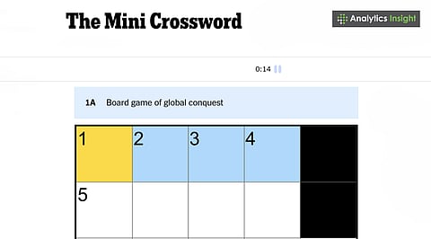 Today’s NYT Mini Crossword Answers for September 8, 2025