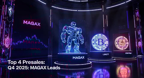 Top 4 Crypto Presales to Watch Before Q4 2025: MAGAX, LBRETT, BullZilla, and Little Pepe