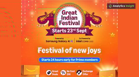 Amazon Great Indian Festival Sale 2025: Over 50% Discounts on Laptops and Smartphones
