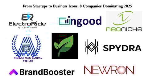 From Startups to Business Icons: 8 Companies Dominating 2025