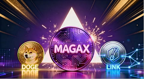 Dogecoin, Chainlink, and Magax