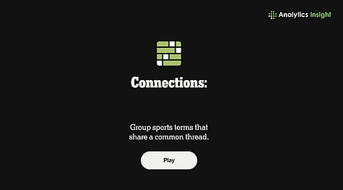 NYT Connections Hints and Answers for November 6, 2025