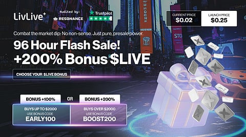 LivLive Presale Skyrockets