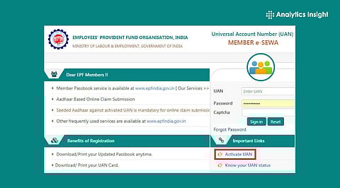 How to Activate UAN Number on the EPFO Portal
