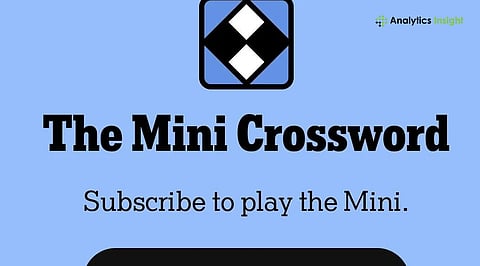 Today’s NYT Mini Crossword Answers for December 22, 2025
