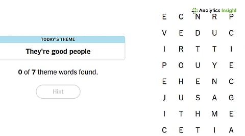 Today’s NYT Strands Hints and Answers for January 7, 2026