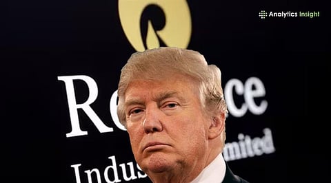 Reliance Stock Gains as Trump Reveals Massive US Refinery Project With RIL Backing