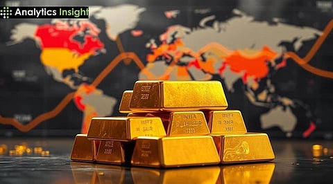 Gold Drops as Oil Surge and Dollar Strength Shake Markets