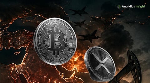 Crypto Prices Today: Bitcoin Steady at $77,876, XRP Falls 1.81% Amid US-Iran Tensions