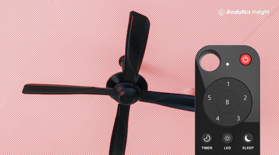 High Speed Ceiling Fans with Remote for Large Rooms and Halls