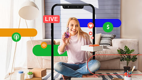 What's the best way to promote limited-time deals to a large audience using live streaming?