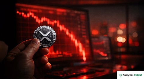 XRP Price Drops to Six-Week Low as Whale Activity and Short Bets Rise