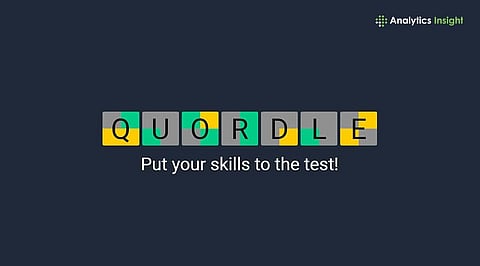 Quordle Today: Hints, Answers and Strategies Guide for June 4
