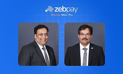 (From left to right - Anuj Kumar Garg, Chief Technology Officer, ZebPay, and Bala Pulavarthi, Vice President – Engineering, ZebPay)