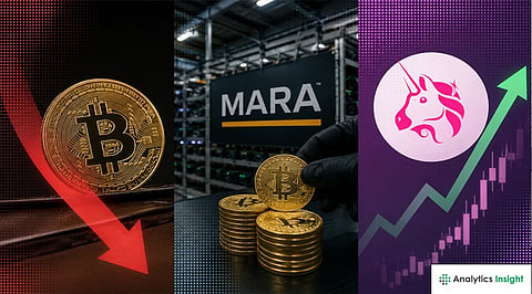 Crypto News Today: Bitcoin Outflows, MARA Buys 1,000 BTC, and Uniswap Surges 13.59%
