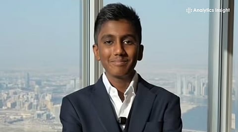 Meet 14-Year-Old Jainam Jain with an AI Startup in Burj Khalifa