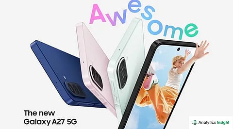 Samsung Galaxy A27 Launched in India with Snapdragon 6 Gen 3 & 120Hz AMOLED Display