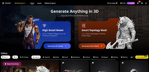 AI-Driven 3D Creation