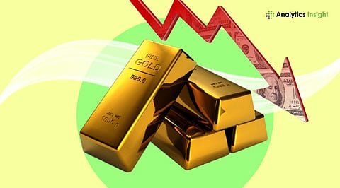 Gold Price Today: MCX Gold Declines 0.46% as Brent Crude Jumps to $85.75