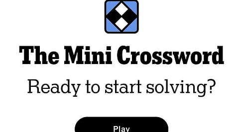 NYT Mini Crossword Answers for July 16, 2026