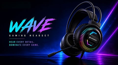 Consistent Launches Wave Wired Gaming Headphone in India