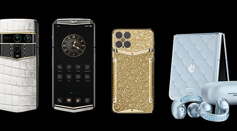 Top 10 Luxury Smartphones in 2026_ Vertu, Caviar, Goldvish, Motorola Swarovski & More.