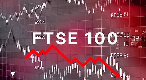 FTSE 100 Falls as Oil Climbs, September Fed Rate-Hike Odds Rise