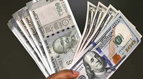 Rupee falls 10 paise to 94.66 against US dollar as crude nears $98.