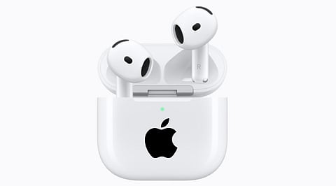 Apple introduces AirPods 5, featuring best-in-class open‑ear Active Noise Cancellation.