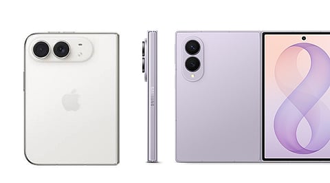 Apple iPhone Duo vs Samsung Galaxy Z Fold 8_ Key specs and price compared.