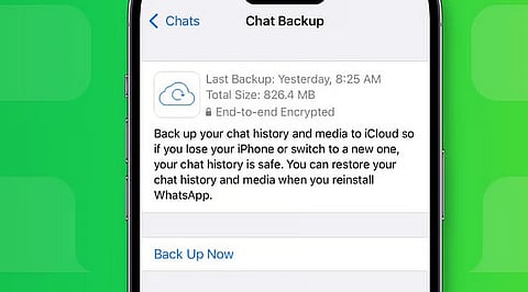 How to Restore WhatsApp Chats From iCloud.