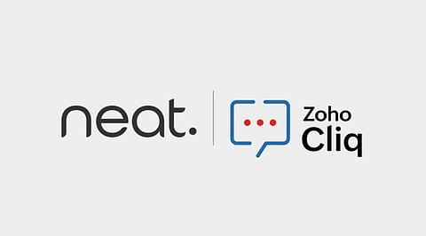 Neat Partners with Zoho to Bring Cliq Platform to Business Meeting Rooms