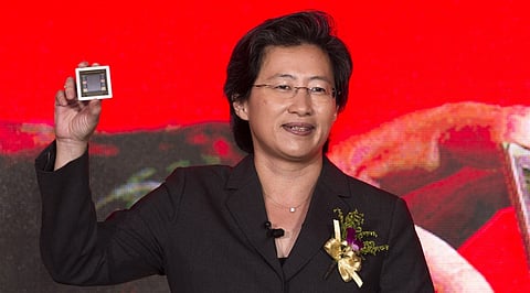 AMD hits $1 trillion market cap for the first time month after CEO Lisa Su announced to double data center sales in 2027.