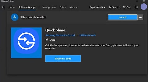 Quick Share for Windows