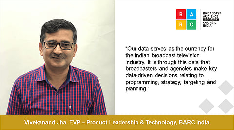 Interview with Vivekanand Jha, EVP – Product Leadership & Technology, BARC India