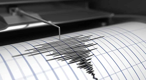 Seismograph with paper in action and earthquake - 3D Rendering *** Local Caption *** 06.07.18
13.07.18 ?