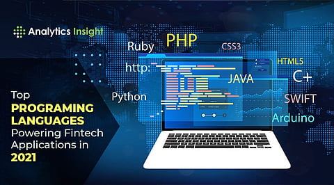 Top Programming Languages Powering Fintech Applications in 2021