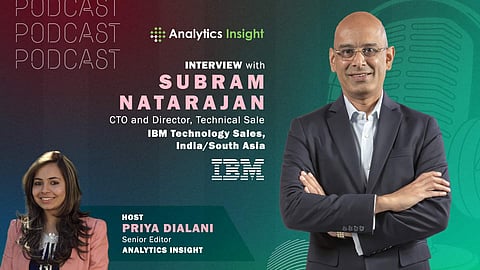 Exclusive Interaction with Subram Natarajan, Chief Technology Officer and Director, Technical Sales, IBM