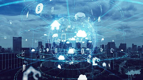 IoT (Internet of Things) concept.