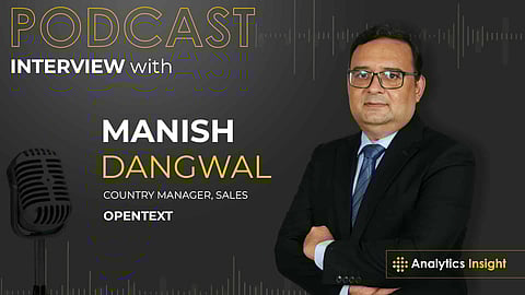 Exclusive Interaction with Manish Dangwal, Country Manager, Sales at OpenText