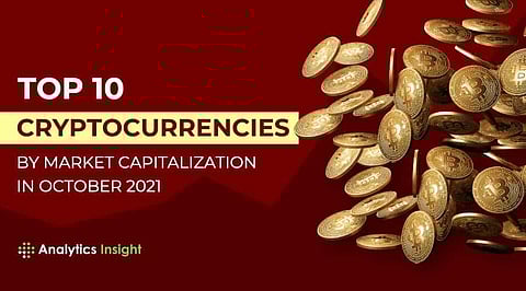 Top 10 Cryptocurrencies by Market Capitalization in October 2021