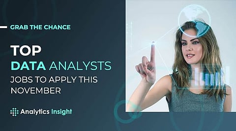 Grab the Chance: Top Data Analysts Jobs to Apply this November