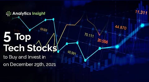 5 Top Tech Stocks to Buy and Invest in on December 29th, 2021