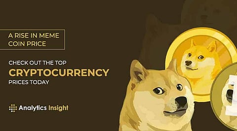 A Rise in Meme Coin Price: Check Out the Top Cryptocurrency Prices Today