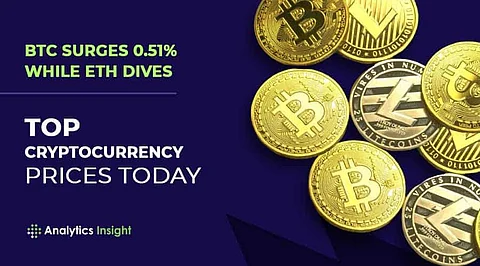 BTC Surges 0.51% while ETH Dives: Top Cryptocurrency Prices Today