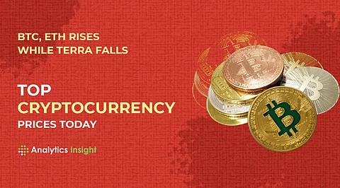 BTC, ETH Rises While Terra Falls: Top Cryptocurrency Prices Today