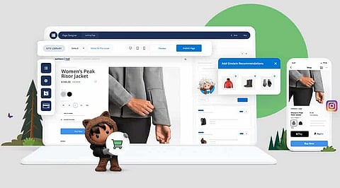 What is Salesforce commerce cloud and the benefits of using it?