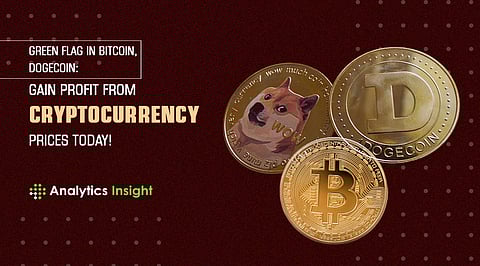 Green Flag in Bitcoin, Dogecoin: Gain Profit from Cryptocurrency Prices Today!